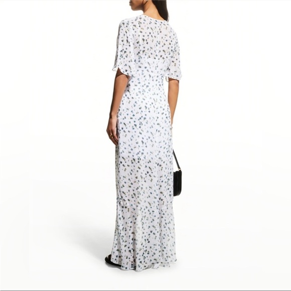 NWT rag & bone Tamar Sheer Floral Print
Maxi Dress White - Picture 3 of 4